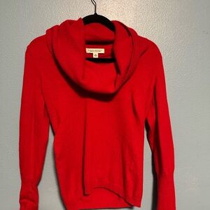 Banana Republic Red Cowl Neck Sweater